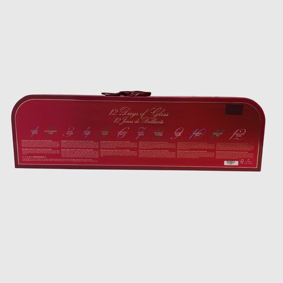 Victoria's Secret 12-Piece Lip Gloss Set Gift Box 2025 Various Shades & Flavors - Picture 2 of 6